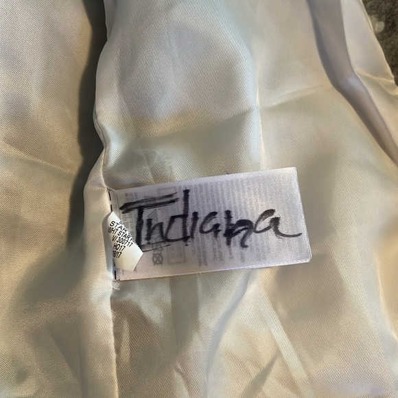 Baby Gap Gray And White Star Coat Size 4 - Picture 12 of 15